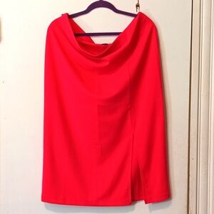 Ashley Stewart fuchsia skirt. Size (18)